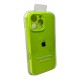 Чохол для смартфона Silicone Full Case AA Camera Protect for Apple iPhone 16 Pro Max 24,Shiny Green (FullAAi16PM-24)