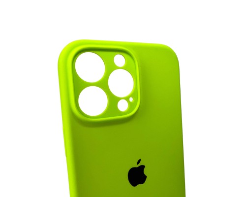 Чохол для смартфона Silicone Full Case AA Camera Protect for Apple iPhone 16 Pro Max 24,Shiny Green (FullAAi16PM-24)
