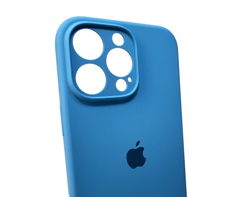Чохол для смартфона Silicone Full Case AA Camera Protect for Apple iPhone 16 Pro 49,Cornflower (FullAAi16P-49)
