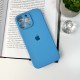 Чохол для смартфона Silicone Full Case AA Camera Protect for Apple iPhone 16 Pro 49,Cornflower (FullAAi16P-49)