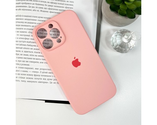 Чохол для смартфона Silicone Full Case AA Camera Protect for Apple iPhone 16 Pro 41,Pink (FullAAi16P-41)