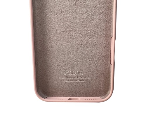 Чохол для смартфона Silicone Full Case AA Camera Protect for Apple iPhone 16 Pro Max 15,Pink Sand (FullAAi16PM-15)