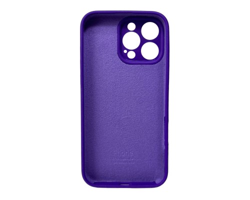 Чохол для смартфона Silicone Full Case AA Camera Protect for Apple iPhone 16 Pro Max 22,Dark Purple (FullAAi16PM-22)