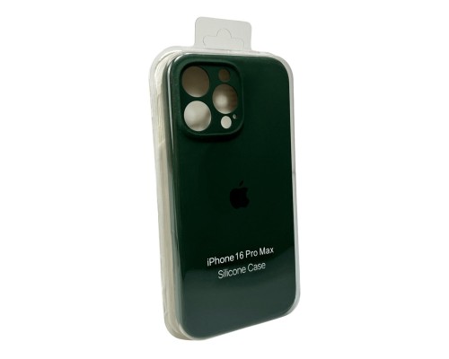 Чохол для смартфона Silicone Full Case AA Camera Protect for Apple iPhone 16 Pro 46,Pine Green (FullAAi16P-46)