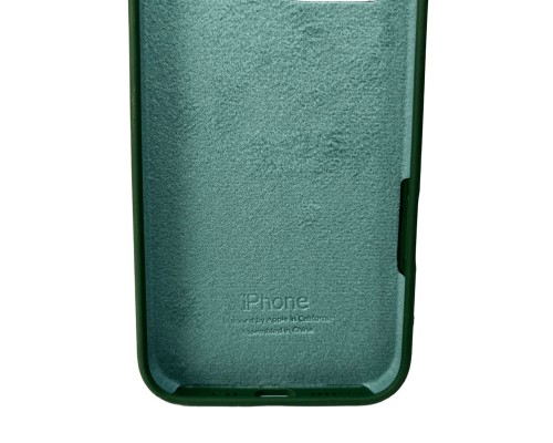Чохол для смартфона Silicone Full Case AA Camera Protect for Apple iPhone 16 Pro 46,Pine Green (FullAAi16P-46)
