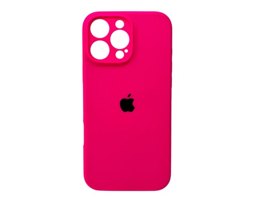Чохол для смартфона Silicone Full Case AA Camera Protect for Apple iPhone 16 Pro 23,Shiny Pink (FullAAi16P-23)