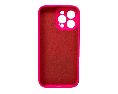 Чохол для смартфона Silicone Full Case AA Camera Protect for Apple iPhone 16 Pro 23,Shiny Pink (FullAAi16P-23)