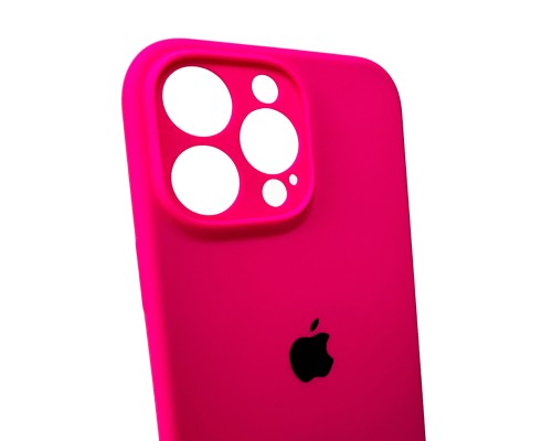 Чохол для смартфона Silicone Full Case AA Camera Protect for Apple iPhone 16 Pro 23,Shiny Pink (FullAAi16P-23)
