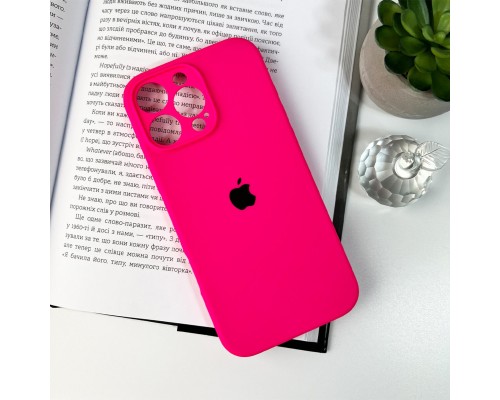 Чохол для смартфона Silicone Full Case AA Camera Protect for Apple iPhone 16 Pro 23,Shiny Pink (FullAAi16P-23)