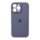 Чохол для смартфона Silicone Full Case AA Camera Protect for Apple iPhone 16 Pro 28,Lavender Grey (FullAAi16P-28)