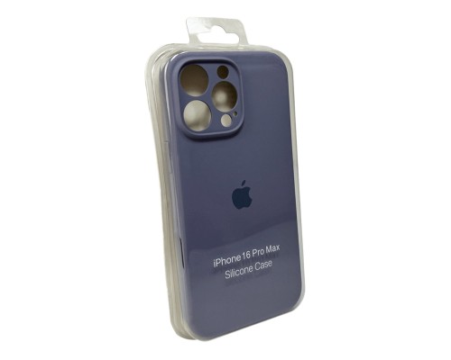 Чохол для смартфона Silicone Full Case AA Camera Protect for Apple iPhone 16 Pro 28,Lavender Grey (FullAAi16P-28)
