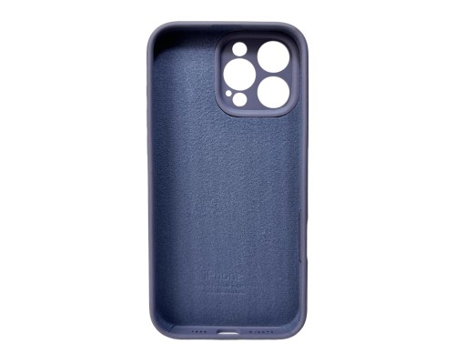 Чохол для смартфона Silicone Full Case AA Camera Protect for Apple iPhone 16 Pro 28,Lavender Grey (FullAAi16P-28)