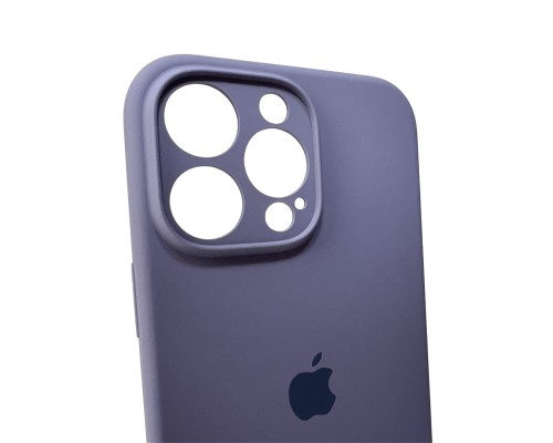Чохол для смартфона Silicone Full Case AA Camera Protect for Apple iPhone 16 Pro 28,Lavender Grey (FullAAi16P-28)