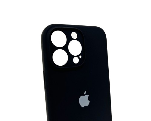 Чохол для смартфона Silicone Full Case AA Camera Protect for Apple iPhone 16 Pro Max 14,Black (FullAAi16PM-14)