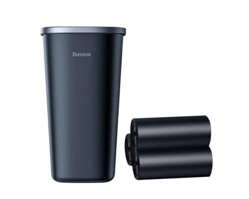 Автомобільний сміттєвий контейнер Baseus Dust-free Vehicle-mounted Trash Can(TrashBag 3 roll/90)Black (CRLJT-A01) Автомобільний сміттєвий контейнер Baseus Dust-free Vehicle-mounted Trash Can(TrashBag 3 roll/90)Black (CRLJT-A01)