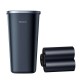 Автомобільний сміттєвий контейнер Baseus Dust-free Vehicle-mounted Trash Can(TrashBag 3 roll/90)Black (CRLJT-A01)