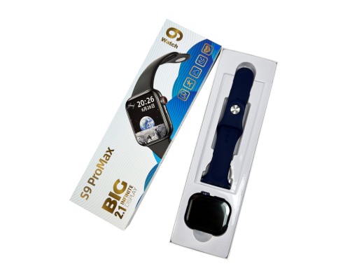 Смарт-годинник BIG S9 Pro Max IP65 Blue (BIGS9PBlue) Смарт-годинник BIG S9 Pro Max IP65 Blue (BIGS9PBlue)