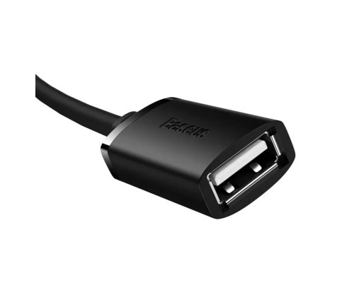 Кабель-подовжувач Baseus AirJoy Series USB2.0 Extension Cable 1.5m Cluster Black (B00631101111-00) Кабель-подовжувач Baseus AirJoy Series USB2.0 Extension Cable 1.5m Cluster Black (B00631101111-00)
