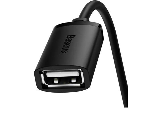Кабель-подовжувач Baseus AirJoy Series USB2.0 Extension Cable 1.5m Cluster Black (B00631101111-00) Кабель-подовжувач Baseus AirJoy Series USB2.0 Extension Cable 1.5m Cluster Black (B00631101111-00)