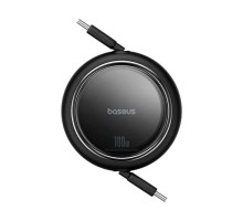 Кабель Baseus Free2Draw Mini Retractable Charging Cable Type-C to Type-C 100W 1m Cluster Black (P10364500111-00)