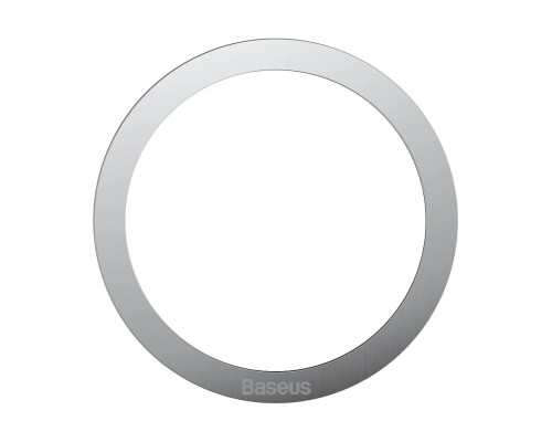 Пластина для магнітного тримача Baseus Halo Series Magnetic Metal Ring(2pcs/pack)Silver (PCCH000012) Пластина для магнітного тримача Baseus Halo Series Magnetic Metal Ring(2pcs/pack)Silver (PCCH000012)