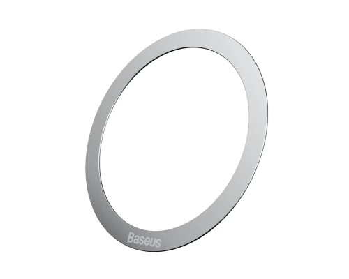 Пластина для магнітного тримача Baseus Halo Series Magnetic Metal Ring(2pcs/pack)Silver (PCCH000012) Пластина для магнітного тримача Baseus Halo Series Magnetic Metal Ring(2pcs/pack)Silver (PCCH000012)