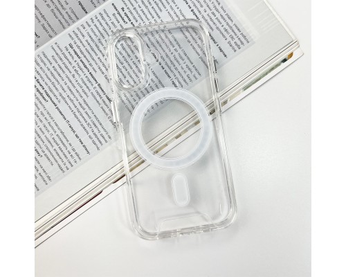 Чохол для смартфона Space Magnetic for Apple iPhone 16 Transparent (SpaceMAG16Clear) Чохол для смартфона Space Magnetic for Apple iPhone 16 Transparent (SpaceMAG16Clear)