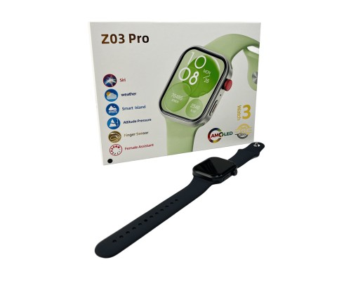 Смарт-годинник Fendior Z03 Pro IP65 Black (Z03PBlack) Смарт-годинник Fendior Z03 Pro IP65 Black (Z03PBlack)