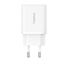 Мережевий зарядний пристрій Baseus Cube Fast Charger C+U 30W EU Moon White (P10111404213-00)