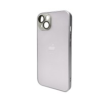 Чохол для смартфона AG Glass Matt Frame Color Logo for Apple iPhone 13 Titanium Grey (AGMattFrameiP13Grey)
