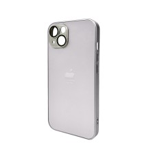 Чохол для смартфона AG Glass Matt Frame Color Logo for Apple iPhone 13 Titanium Grey (AGMattFrameiP13Grey)