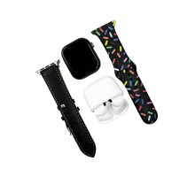 Смарт-годинник Fendior S9 Pro+TWS Black (FendiorS9PBlack)