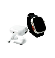 Смарт-годинник Fendior H16+TWS+Powerbank+Charge Black (FendiorH16Black)