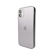 Чохол для смартфона AG Glass Matt Frame Color Logo for Apple iPhone 11 Titanium Grey (AGMattFrameiP11Grey)