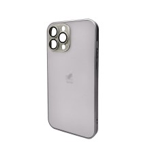 Чохол для смартфона AG Glass Matt Frame Color Logo for Apple iPhone 11 Pro Max Titanium Grey (AGMattFrameiP11PMGrey)