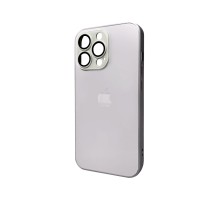 Чохол для смартфона AG Glass Matt Frame Color Logo for Apple iPhone 12 Pro Titanium Grey (AGMattFrameiP12PGrey)