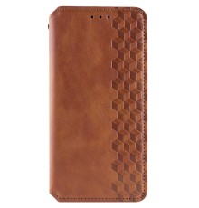 Чохол-книжка для смартфона Rubic Leather for Xiaomi Redmi Note 13 Pro Plus 5G Brown (RUBICXiNo13P+Brown)