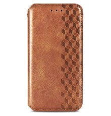 Чохол-книжка для смартфона Rubic Leather for Xiaomi Redmi Note 13 4G Brown (RUBICXiNo13Brown)