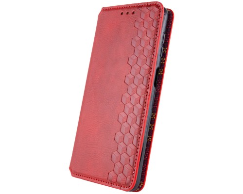 Чохол-книжка для смартфона Rubic Leather for Xiaomi Redmi 13 4G Red (RUBICXi13Red) Чохол-книжка для смартфона Rubic Leather for Xiaomi Redmi 13 4G Red (RUBICXi13Red)