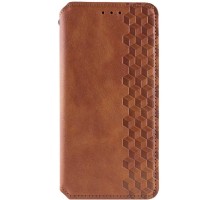 Чохол-книжка для смартфона Rubic Leather for Xiaomi Redmi 13 4G Brown (RUBICXi13Brown)