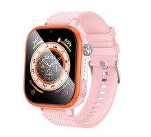 Дитячий cмарт-годинник Hoco Y101 4G children smart watch Pink (6942007626422)