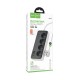 Мережевий подовжувач HOCO AC22 Sunlight 4-bit(PD30W/1C3A) desktop socket(EU/GER) Black (6942007629782)