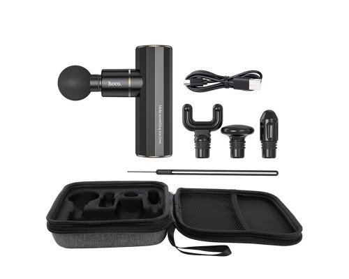 Масажер HOCO HP50 electric mini silent massager Black (6942007623872)