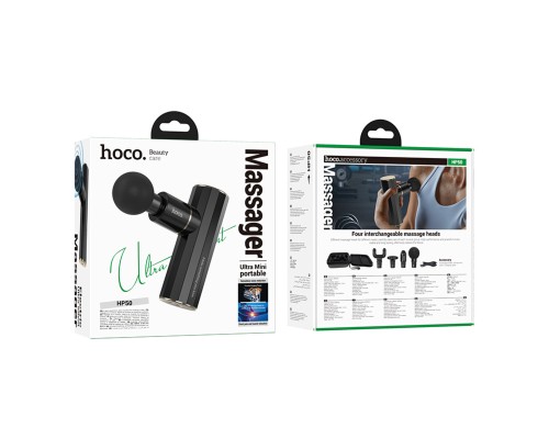 Масажер HOCO HP50 electric mini silent massager Black (6942007623872)