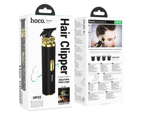 Машинка для стрижки HOCO HP22 Retro engraving electric hair clipper (6942007623766) Машинка для стрижки HOCO HP22 Retro engraving electric hair clipper (6942007623766)