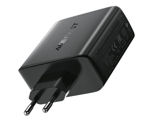 Мережевий зарядний пристрій ACEFAST A94 PD100W GaN (3*USB-C+USB-A) charger Black (6974316283133) Мережевий зарядний пристрій ACEFAST A94 PD100W GaN (3*USB-C+USB-A) charger Black (6974316283133)