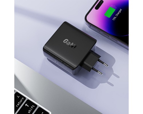 Мережевий зарядний пристрій ACEFAST A94 PD100W GaN (3*USB-C+USB-A) charger Black (6974316283133) Мережевий зарядний пристрій ACEFAST A94 PD100W GaN (3*USB-C+USB-A) charger Black (6974316283133)