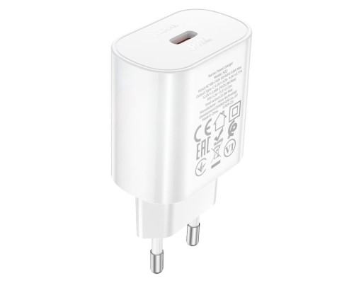 Мережевий зарядний пристрій HOCO N22 Jetta PD25W charger White (6931474760067) Мережевий зарядний пристрій HOCO N22 Jetta PD25W charger White (6931474760067)