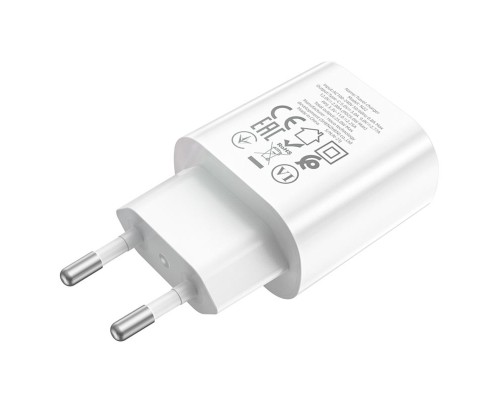 Мережевий зарядний пристрій HOCO N22 Jetta PD25W charger White (6931474760067) Мережевий зарядний пристрій HOCO N22 Jetta PD25W charger White (6931474760067)