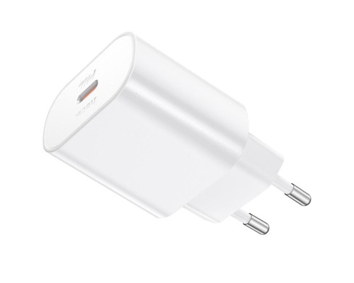 Мережевий зарядний пристрій HOCO N22 Jetta PD25W charger White (6931474760067) Мережевий зарядний пристрій HOCO N22 Jetta PD25W charger White (6931474760067)